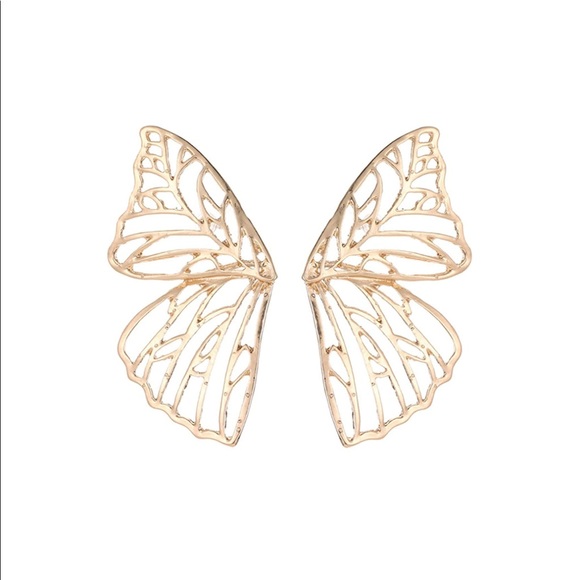 𝟚/$𝟚𝟝 𝔹𝕦𝕥𝕥𝕖𝕣𝕗𝕝𝕪 𝔾𝕠𝕝𝕕𝕖𝕟 𝕎𝕚𝕟𝕘 ℙ𝕖𝕟𝕕𝕒𝕟𝕥 𝔼𝕒𝕣𝕣𝕚𝕟𝕘𝕤 - Picture 3 of 6